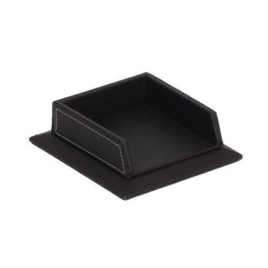 Paper Holder - Memo - Brown - 13.5x13.5x4cm