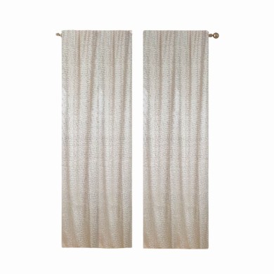 Curtains - Stripes - Beige - 300X280CM