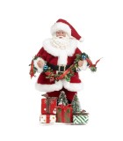 Decorative Santa - Red - H28cm