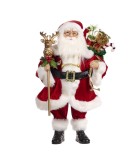 Decorative Santa - Red - H46cm