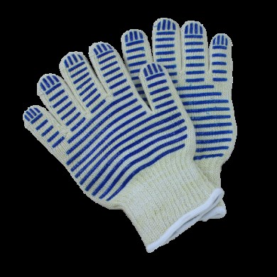 Glove antifire - White/Blue