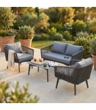 Outdoor Sofa Set - Cancun - Grey Sofa set