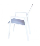 Outdoor Armchair- Maili - White - 57x61x89cm Chairs
