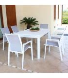 Outdoor Armchair- Maili - White - 57x61x89cm Chairs