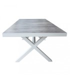 Outdoor Table - Mackay  - White -  200x100x75cm Tables