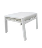 Outdoor Reclining Armchair - Jakarta - White - Chairs/Footstools/Coffee Table Armchairs and Lounge armchairs