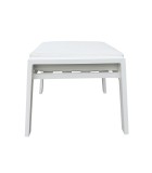 Outdoor Reclining Armchair - Jakarta - White - Chairs/Footstools/Coffee Table Armchairs and Lounge armchairs