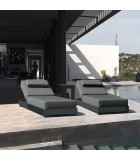 Outdoor Sunlounger - Boa - Anthracite Sunbeds