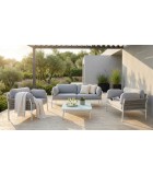 Outdoor Sofa Set - Belem - White Sofa set
