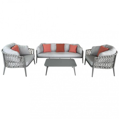 Sofa Set - MÉRIDA - Grey