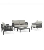 Outdoor Sofa Set - Marigot - Anthracite Sofa set