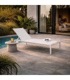 Outdoor Sunlounger - Belfast - White Sunbeds