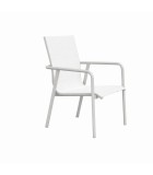 PROVIDENCE STACKABLE ARMCHAIR – CHALK