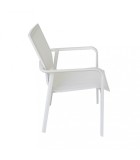 PROVIDENCE STACKABLE ARMCHAIR – CHALK