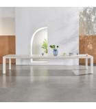 BERRY EXTENDABLE TABLE (260/330/400 x 110) – CHALK