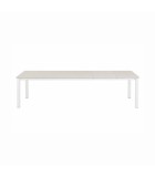 Extendable dining table NASSAU (200/260/320 x 90) - chalk Extendable dining table NASSAU (200/260/320 x 90) - chalk
