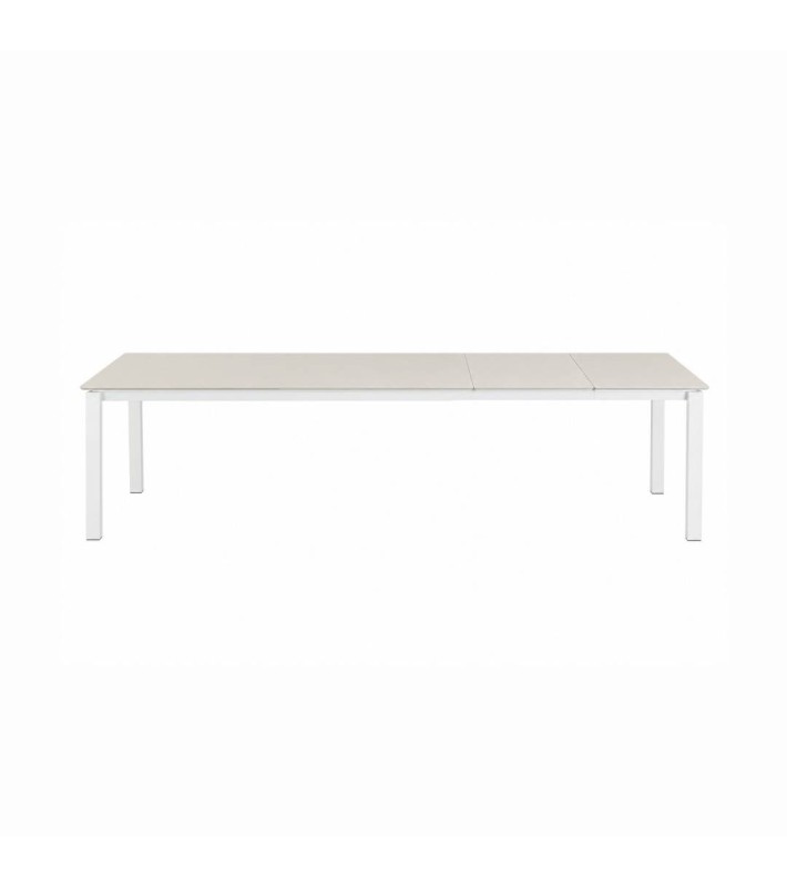 Extendable dining table NASSAU (200/260/320 x 90) - chalk Extendable dining table NASSAU (200/260/320 x 90) - chalk