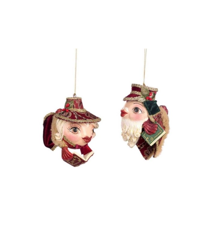 Singing Big Puffer Fish Ornament (2 Ass) - Burgundy - 19Cm Singing Big Puffer Fish Ornament (2 Ass) - Burgundy - 19Cm