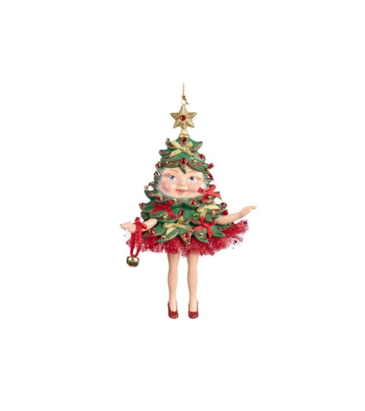 Family Feast Christmas Tree Ornament - Red/Green - 17Cm Family Feast Christmas Tree Ornament - Red/Green - 17Cm