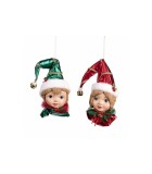 Στολιδι Κεφαλι Santa Baby Αγορι & Κοριτσι (2 Σχεδια) - Κοκκινο/Πρασινο - 20Εκ. Στολιδι Κεφαλι Santa Baby Αγορι & Κοριτσι (2 Σχεδια) - Κοκκινο/Πρασινο - 20Εκ.