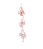 Ornament Monkey - Cotton Candy - Pink - 11,5cm