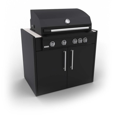 Gas BBQ  - Lumen 6 - Black - 100x67xh50 cm (Stand not Included) Gas BBQ  - Lumen 6 - Black - 100x67xh50 cm (Stand not Included)