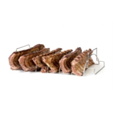Meat and Rib rack - Stainless Steel 34.5x20x15cm