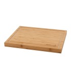 Σανίδα κοπής με αυλάκι  - Bamboo 40x30x3cm