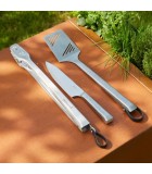 Σετ Σπάτουλα/Μαχαίρι/Λαβίδα - Premium - Ανοξείδωτο Ατσάλι - 3τμχ