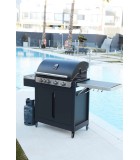 Gas BBQ -  Stella 4311 - Black - 174x59x119cm Gas BBQ