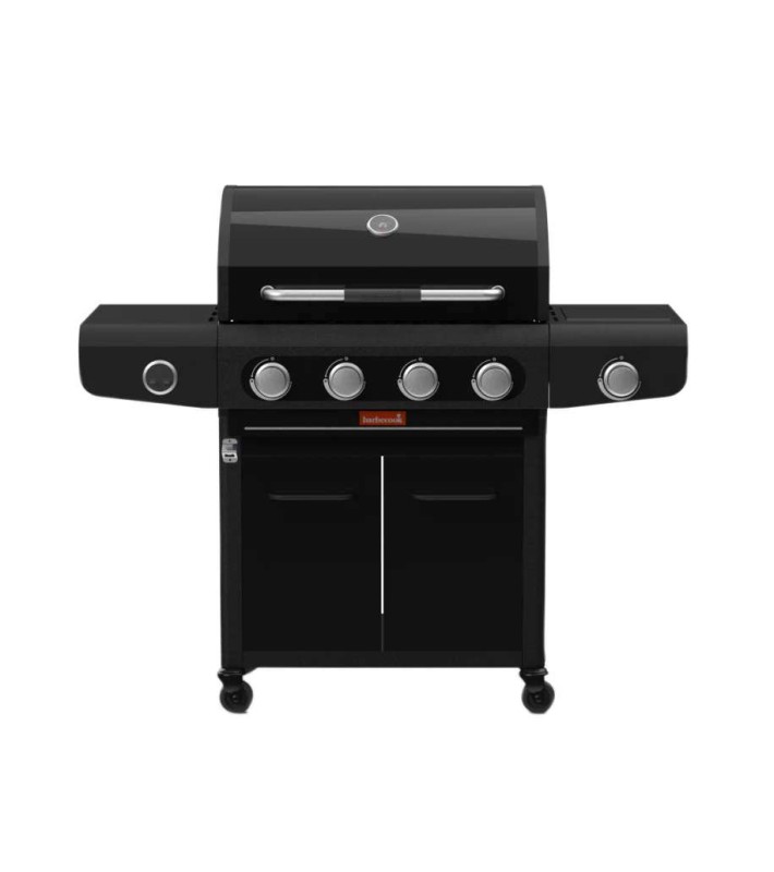 Gas BBQ - Siesta 412 Graphite - Black - 132x56xH118cm Gas BBQ - Siesta 412 Graphite - Black - 132x56xH118cm