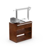 Barbecook Pedro woodbarbecue - wood & st/steel -  97,9 x 55 x 154,5 cm