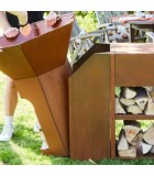 Nestor Connector - Corten Steel