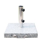Umbrella Base - Granite - with handle - 50x50cm/52kg