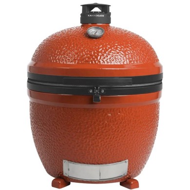 Charcoal BBQ - Kamado Big Joe Series II - Stand Alone - Red - Ø62cm x 94cm Charcoal BBQ - Kamado Big Joe Series II - Stand Alone - Red - Ø62cm x 94cm