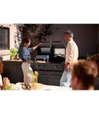 Gas Cooking Station Cozze G-900 QUATTRO 4-In-1 - Black - 90.5 × 69.5 × 49.5 cm Gas Cooking Station Cozze G-900 QUATTRO 4-In-1 - Black - 90.5 × 69.5 × 49.5 cm