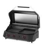 Gas Plancha & Grill Cozze G-800 COMBO with Lid - Black - 86 × 64.5 × 38 cm Gas Plancha & Grill Cozze G-800 COMBO with Lid - Black - 86 × 64.5 × 38 cm