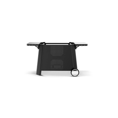 Table Cozze for 800 Series - Powder-Coated Steel - Black - 146 × 70 × 74.5 cm