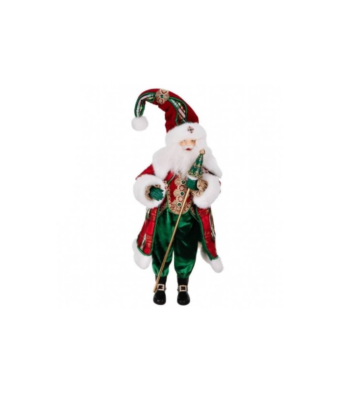 Tartan Santa Doll - Red/Green - 98Cm Tartan Santa Doll - Red/Green - 98Cm