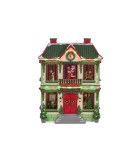 Ed Musical Motor Xmas House - Green/Red - 47Cm (Bat. Op) Ed Musical Motor Xmas House - Green/Red - 47Cm (Bat. Op)