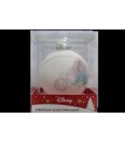 Ornament Ball Princess Glass 8cm (2 designs)