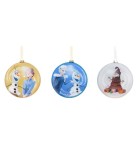 Ornament Disk Frozen  Glass (3 designs)