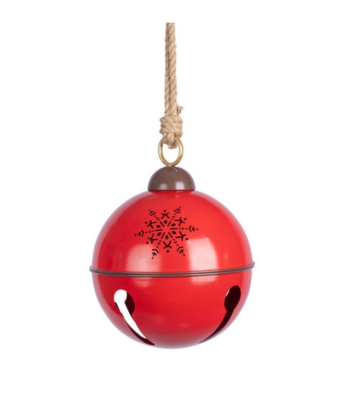 Metal Hanging Ball - Red - 30Cm Metal Hanging Ball - Red - 30Cm