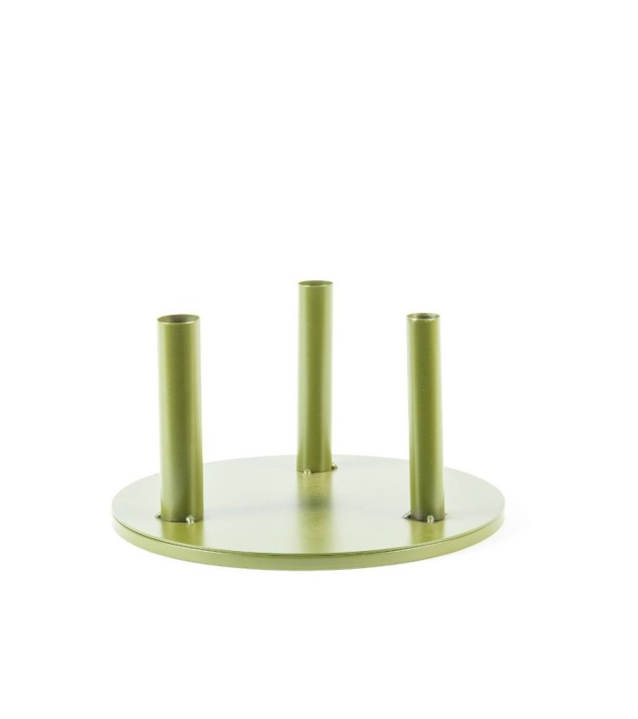 Flowers Metal Base W/3 - 29.5Cm Flowers Metal Base W/3 - 29.5Cm