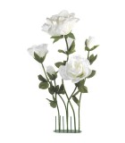 Poinsettia Pick Giant S/5 Waterproof - White - 240Cm Poinsettia Pick Giant S/5 Waterproof - White - 240Cm