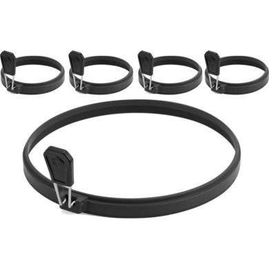 Egg Ring Kit Napoleon - Non-Stick Silicone - 5 Rings (1 × 20cm & 4 × 10cm) Egg Ring Kit Napoleon - Non-Stick Silicone - 5 Rings (1 × 20cm & 4 × 10cm)