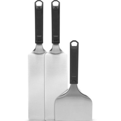 Stainless Steel Plancha Tool Set (3 pcs) - Napoleon - 7 × 43.2 × 4.7cm Stainless Steel Plancha Tool Set (3 pcs) - Napoleon - 7 × 43.2 × 4.7cm