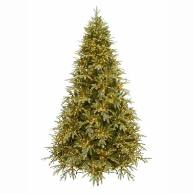 Christmas tree NORMAN with lights-Metal stand/Power click/Foot ctrl.-2500 3mm LED, 8 Func.-H210cm Christmas tree NORMAN with lights-Metal stand/Power click/Foot ctrl.-2500 3mm LED, 8 Func.-H210cm