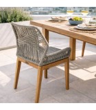 Outdoor Armchair - Chloe - Light Grey Chairs