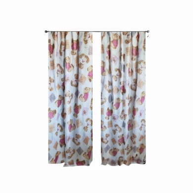 Curtain - Girls Bear - 300x280cm